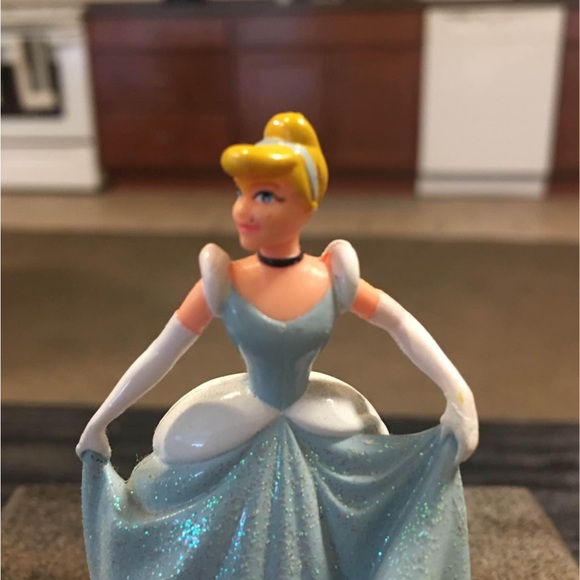 Cinderella Figurine - Blue and White - Picture 1 of 2